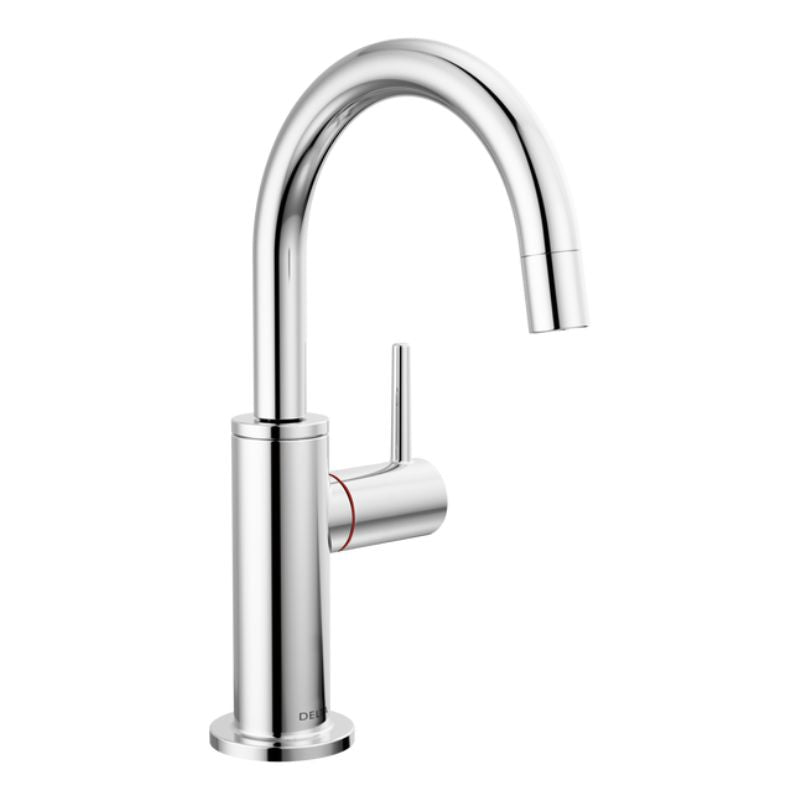 DELTA #1930LF-H Instant Hot Water Tap Chrome Contemporary Round