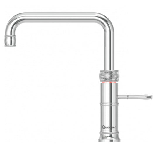 Quooker Classic Fusion Square Boiling Water Tap Chrome