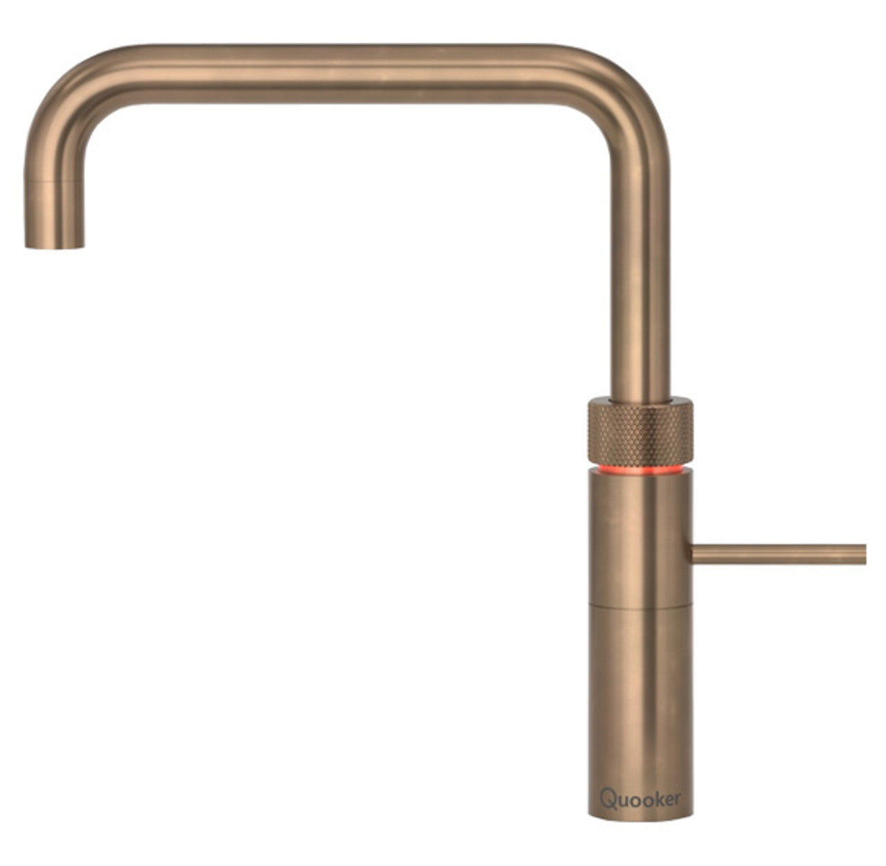 Quooker Fusion Square Boiling Water Tap Patinated Brass