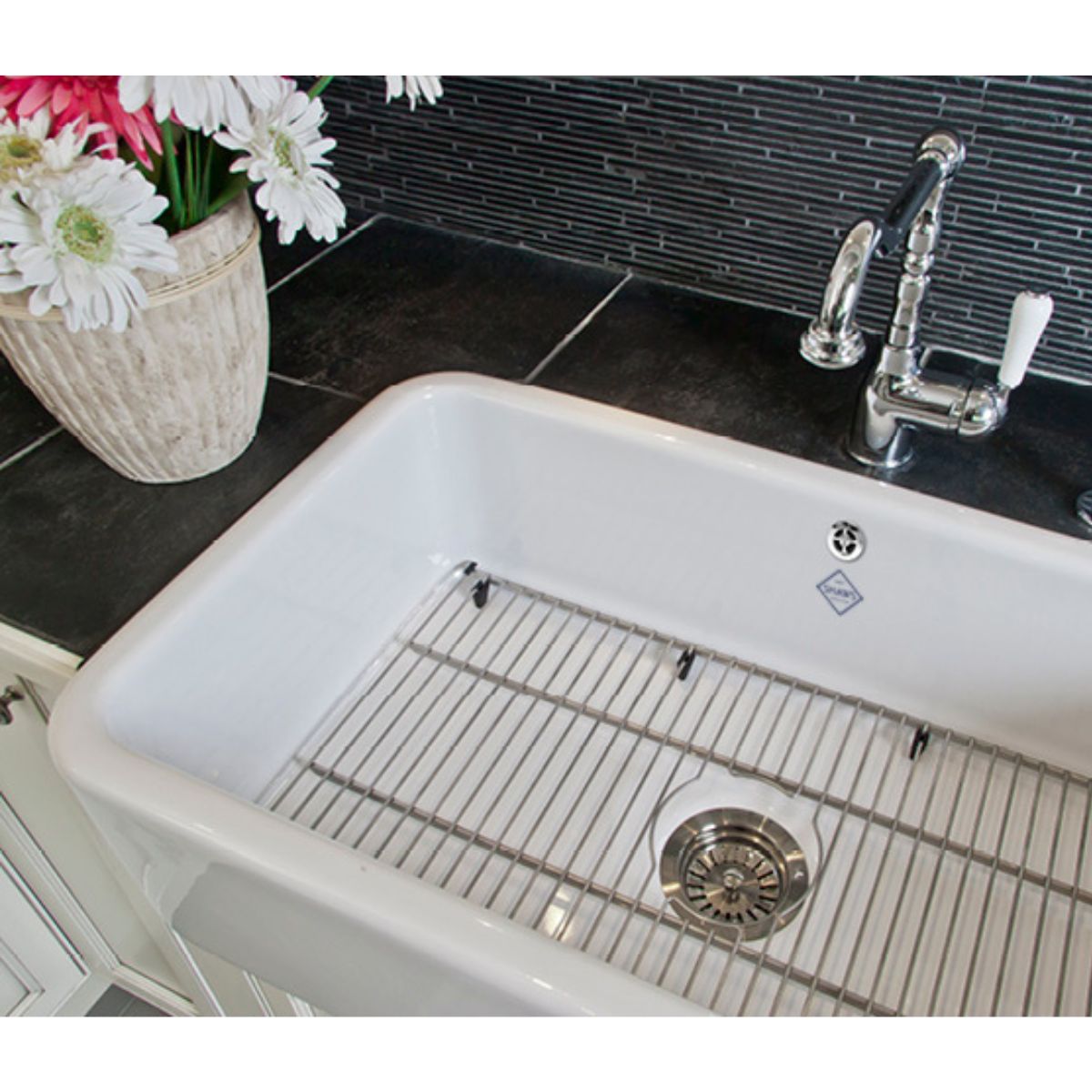 Shaws of Darwen SCBU800WH Butler 800 White with Grid