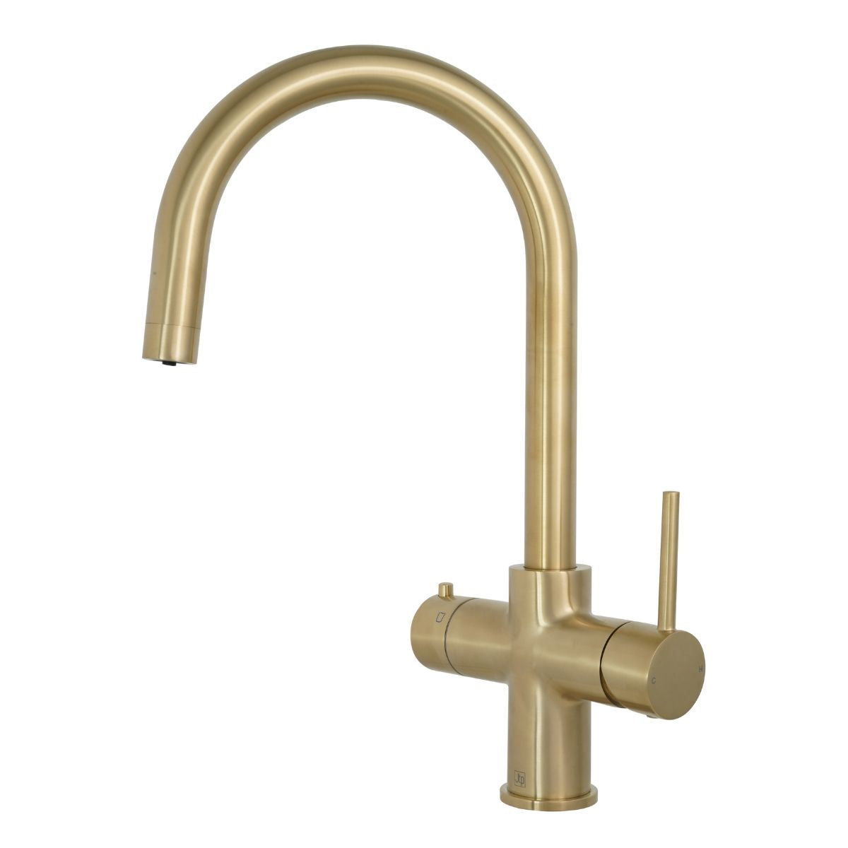 JTP Hot Boiling Filter Tap 4 In 1 Brushed Brass