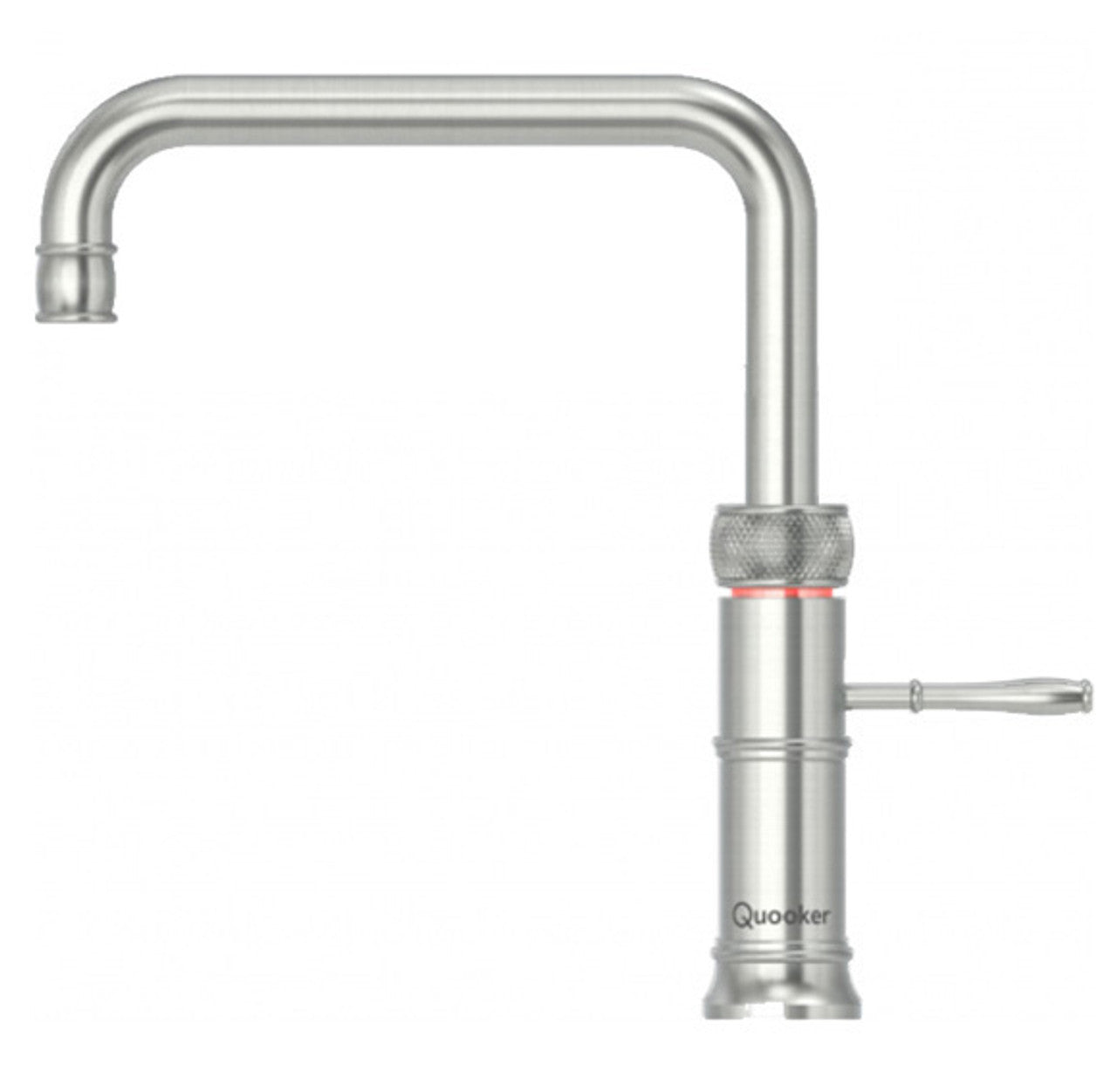 Quooker Classic Fusion Square Boiling Water Tap Stainless Steel