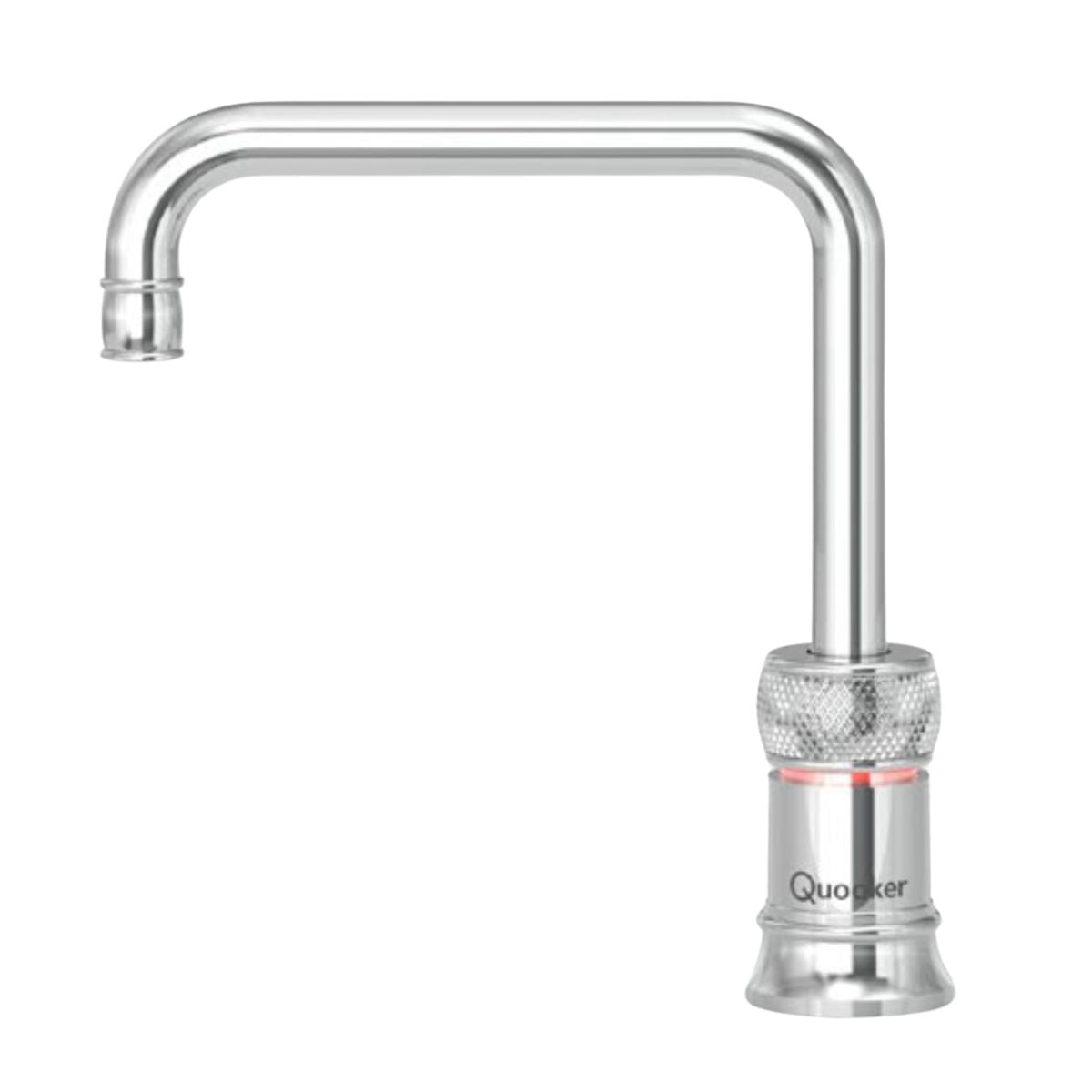 Quooker Classic Nordic Square Boiling Water Single Tap Chrome