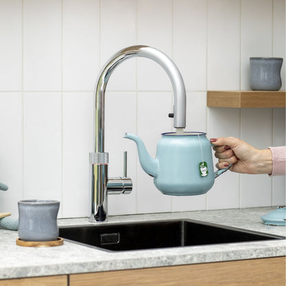 Quooker Flex Boiling Water Tap Chrome Filling Teapot