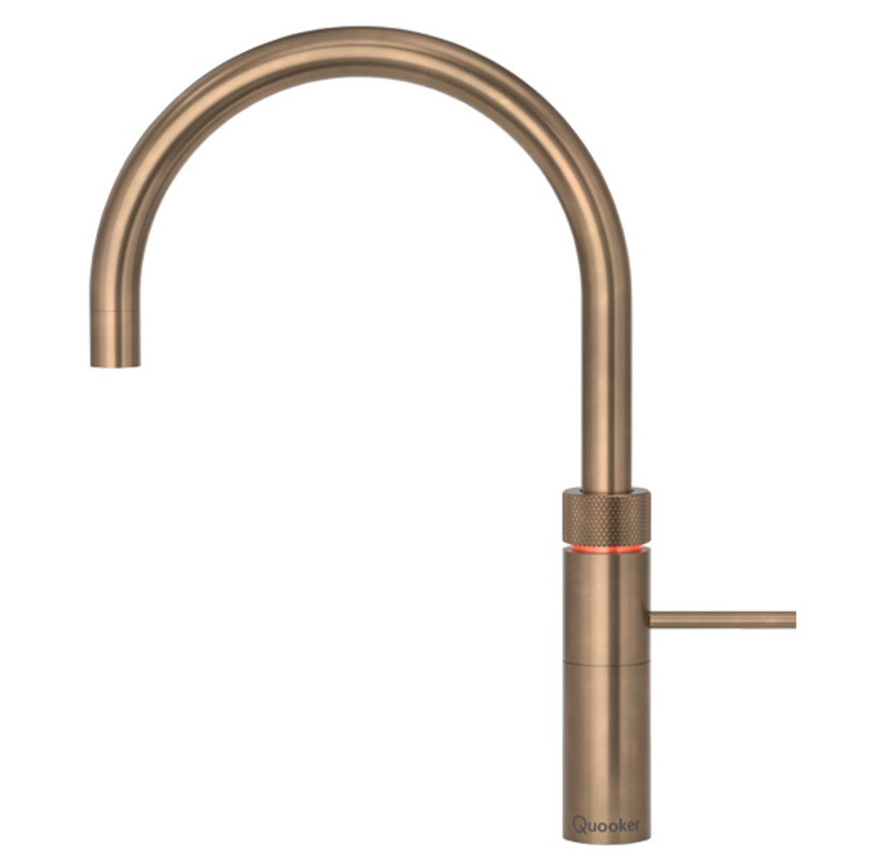 Quooker Fusion Round Boiling Water Tap Patinated Brass