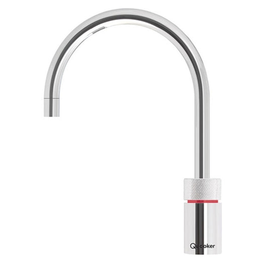 Quooker Nordic Round Boiling Water Single Tap Chrome