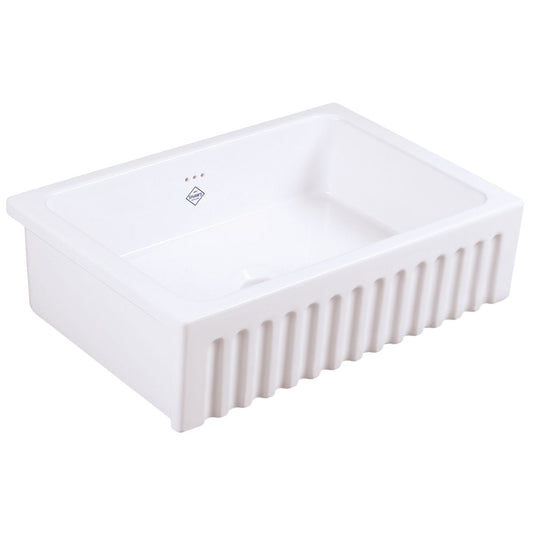 Shaws of Darwen The Bowland 800 Farmhouse Ceramic Sink BLF5312WH