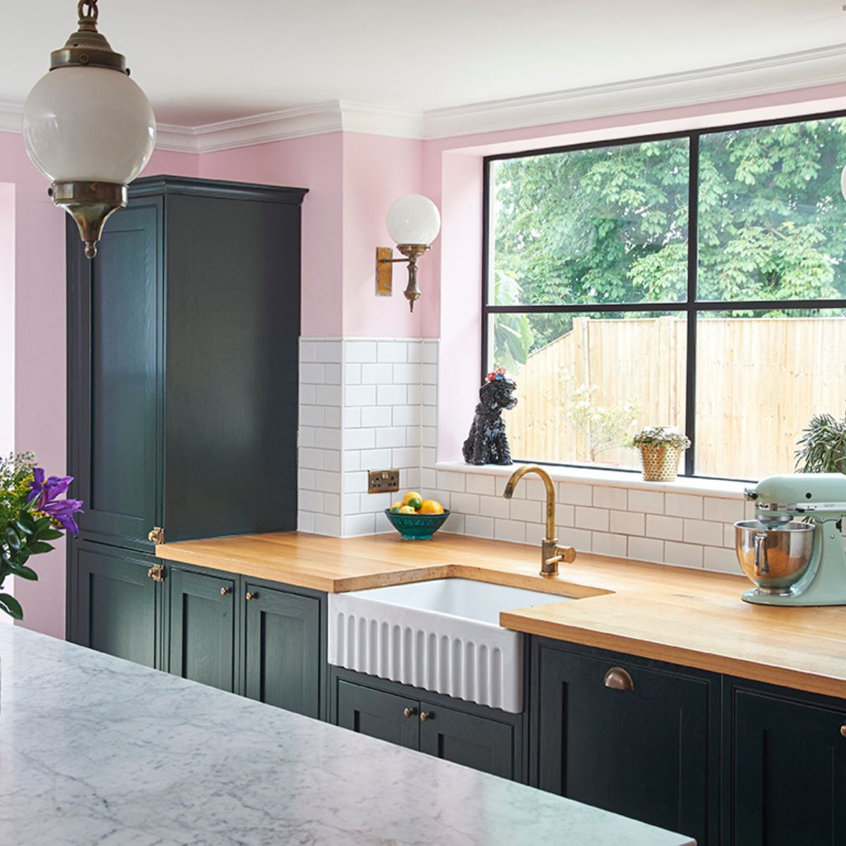 Shaws of Darwen The Bowland 600 Ceramic Sink White in a stylish kitchen