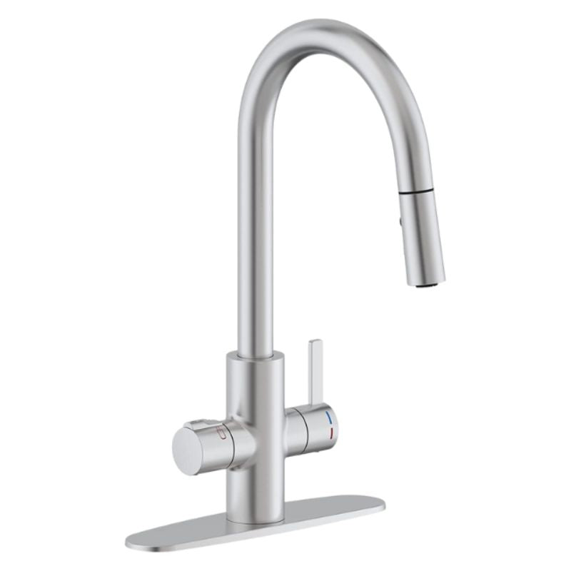 Westbrass HotMaster 4 in 1 Instant Hot Water Tap | Stainless Steel