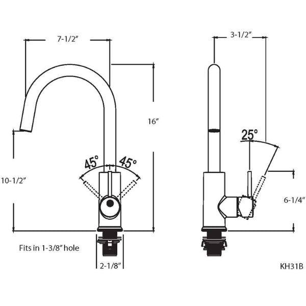 Westbrass HotMaster 4 in 1 Instant Hot Water Tap | Chrome