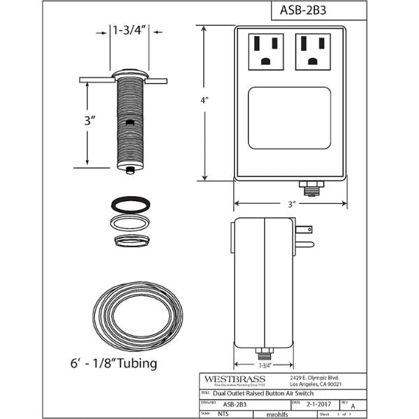 Westbrass HotMaster 4 in 1 Instant Hot Water Tap | Chrome